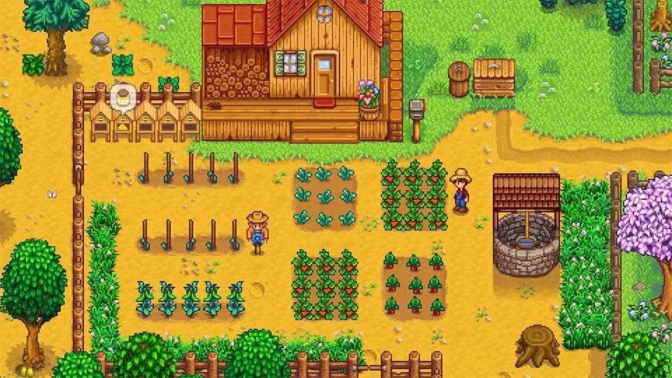 Stardew Valley is my pick for favorite anxiety relief game